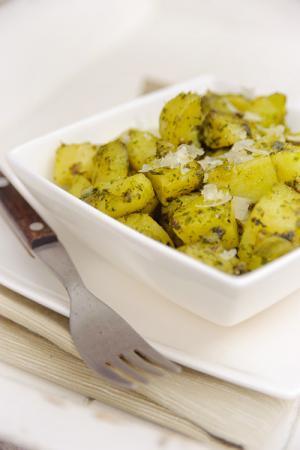 Recept 'gestoofde peterselie aardappelen'