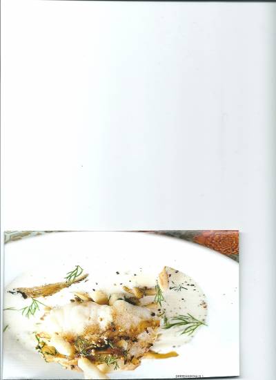 Heilbot met beurre blanc en oesterzwammen recept