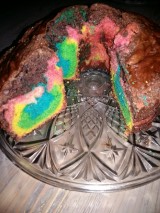 Regenboog cake recept