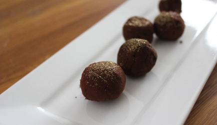 Gouden chocolade truffels recept