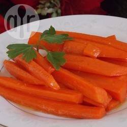 Zoete wortels recept