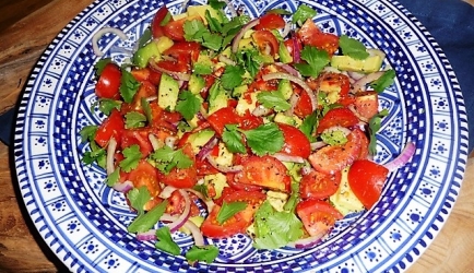 Guacamole salade recept