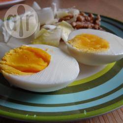 Witlof, walnoten en hardgekookte eieren recept