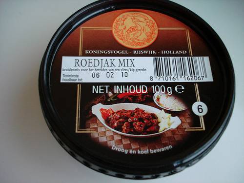 Roedjak mix recept