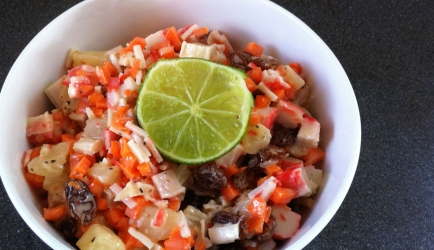 Caribische krabsalade recept