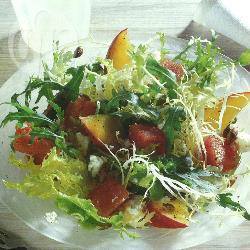 Salade van watermeloen en feta recept