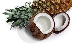 Ananas met kokosroom recept