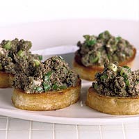 Crostini's met tonijntapenade recept