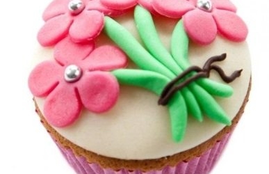 Bosje bloemen cupcakes recept