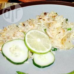 Thaise gebakken rijst met krab recept