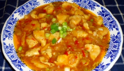 Chinees chili kip in saus recept