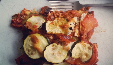 Lasagna van courgette recept