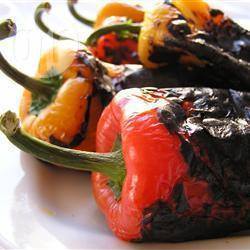Geroosterde paprika recept
