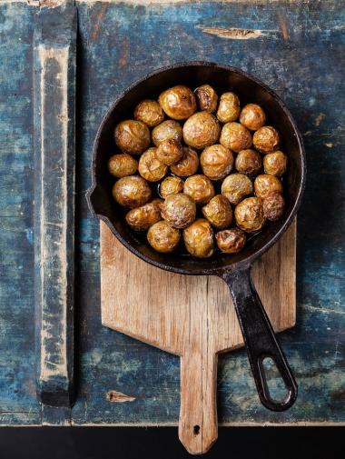 Recept 'cordon bleu met gebakken aardappelen'