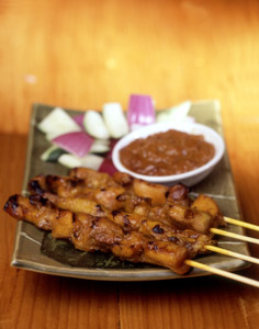 Sate van rundvlees uit maleisie recept
