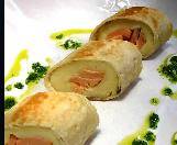Aardappelwrap gevuld met zalm en groene pesto recept ...