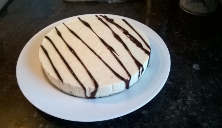 Experimenteel banaan-mascarpone chocoladetaartje gelukt ...