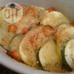 Zomerse courgette ovenschotel recept