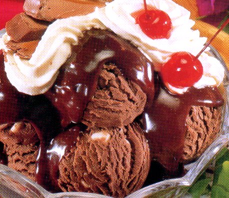 Chcolade-ijscoupe recept