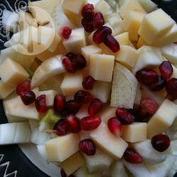 Salade met venkel, appels en granaatappels recept