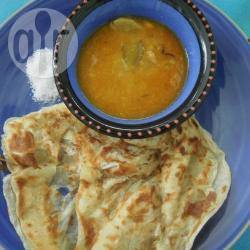 Roti canai/paratha (indiase pannenkoek) recept