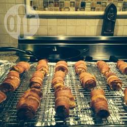Zoete bacon wraps recept