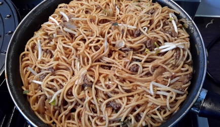Indonesische spaghetti recept