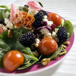 Bramen-spinazie salade recept