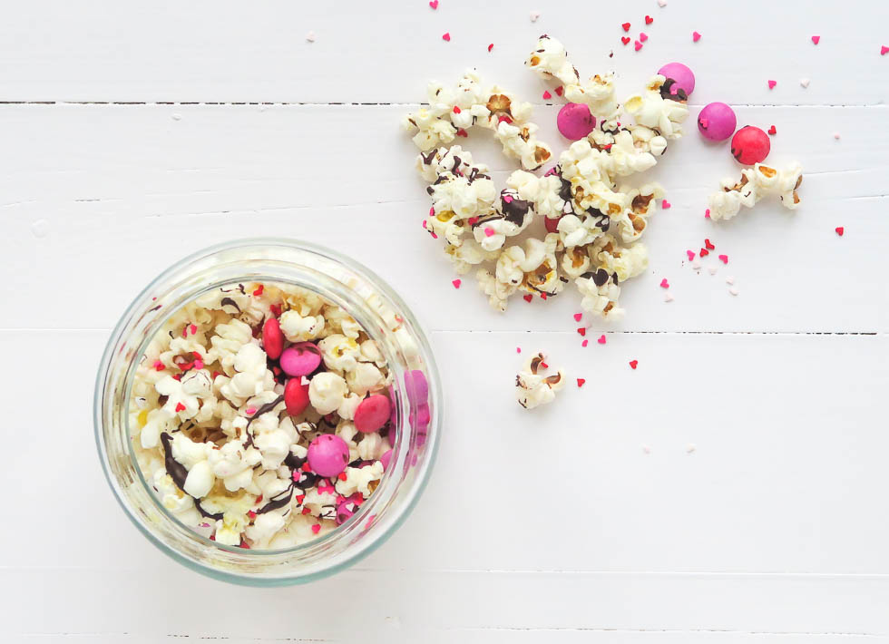 Video: valentijns popcorn met chocola