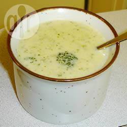 Romige broccoli soep recept