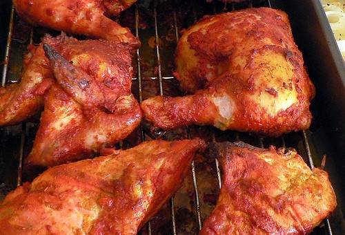 Tandoori chicken recept