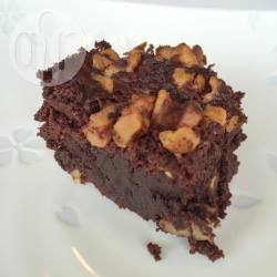 Smeuïge noten-brownies naar oud recept recept