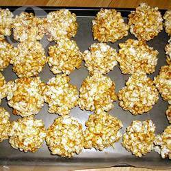 Popcornballen recept