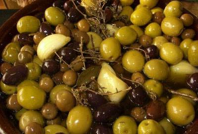 Tapa: gemarineerde olijven uit andalusië recept