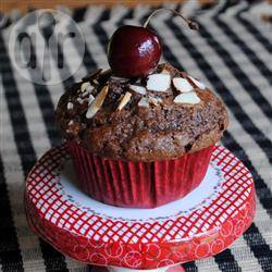 Chocolade-kersen muffins recept