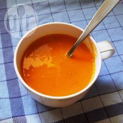 Wortelsoep met jus d'orange recept