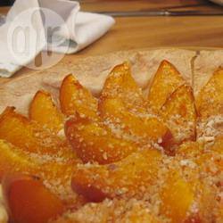 Abrikoos en amandel taart recept