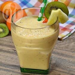 Ananas smoothie met groene thee recept