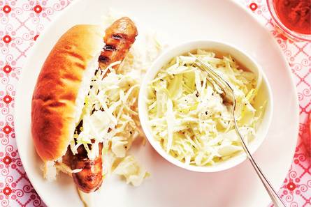 Braadworst-hotdog