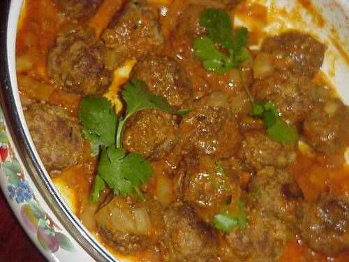 Geurige lamsballetjes curry recept