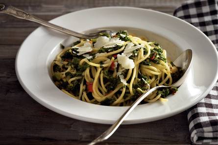 Toscaanse boerenkool 'aglio e olio'