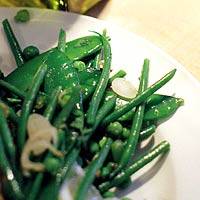 Groene-bonensalade met munt en sjalot recept