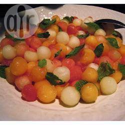 Meloensalade tricolore recept