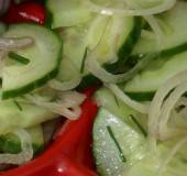 Sjalotten-komkommersalade recept