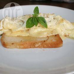 Omelet met kaas en ui recept