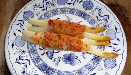 Asperges uit de oven met serranoham en manchego kaas recept ...