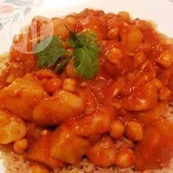 Snelle bonen en groenten curry recept
