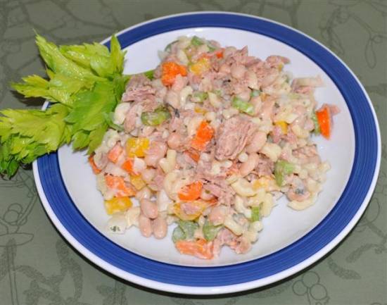 Tonijn witte bonen maaltijd salade*** recept