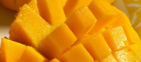 Citroen en mango surprise pudding recept