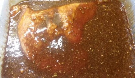 Honing barbecue saus of marinade recept